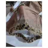 Mesh horse fly protecting face mask