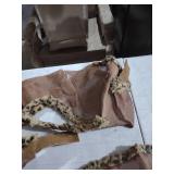 Mesh horse fly protecting face mask