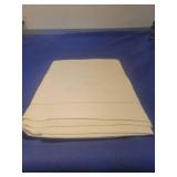 White Linen Monogrammed tea towel