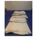 White Cotton Restaurant towels