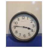 Sterling & Noble Black Wall Clock needs batteries