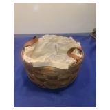 Longaberger Decorative Round Basket