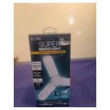 Illumina Super Bright Light 3-Blade Foldable LED Bulb new in box