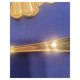 International China Gold Plated Flatware Set of 8