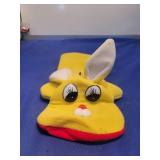 Yellow Bunny Character Plush hand puppet