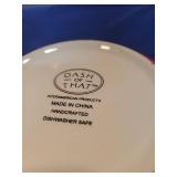 Dash of That Decorative Serving Bowl has chip