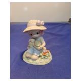 Precious Moments August Poppy Peaceful Figurine