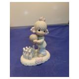 Precious Moments Growing In Grace Age 10 Bowling Figurine