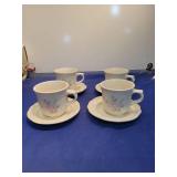 Pfaltzgraff Tea Rose Cup and Saucer Set