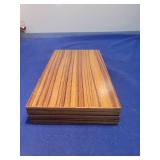 Stainless Steel Knife Set with Wooden Case