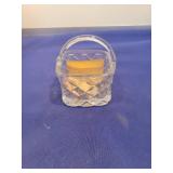 Cut Crystal basket