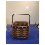 Patriotic Woven Basket with Stars