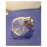 Glass Honeycomb Pattern Salt Shaker