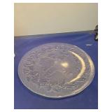 Lalique Crystal  Plate