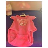 Kansas City Chiefs Baby Bodysuit. 3-6m