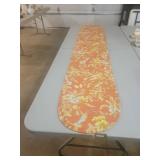 Peach Floral Table Runner