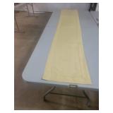 Yellow Linen Table Runner