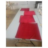 Red Cotton placemats