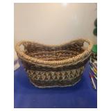 Woven Seagrass Storage Basket