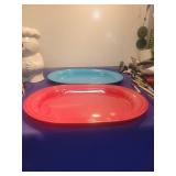 Plastic Dinner Plates Set