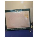 Harvest Turkey Stoneware Serving Platter