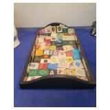 Decorative Matchbook Collection Display Tray