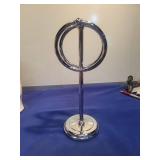 Chrome Towel Ring Stand