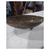 Brown Speckled Ceramic Bowl
