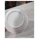 Blue and White Fruit Pattern Porcelain bowl and pitcher Set