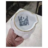 Pink Rose Pattern Porcelain Coffee Pot what missing top