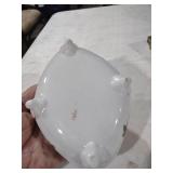 Decorative Porcelain Rose Pattern Trinket Box