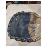 Handcrafted Two-Tone Ceramic Bowl