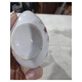 Floral Porcelain Oil Lamp