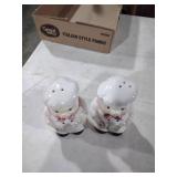 Ceramic Chef Salt and Pepper Shakers