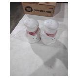 Ceramic Chef Salt and Pepper Shakers
