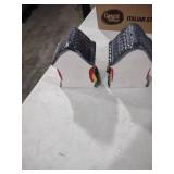 Red Ceramic Cottage Salt and Pepper Shakers