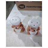 Brown Bear Chef Salt and Pepper Shakers