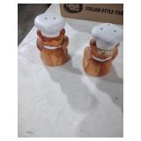 Brown Bear Chef Salt and Pepper Shakers