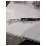 Floral Porcelain Handle Butter Knife