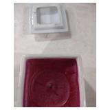 Japanese Porcelain Rose Trinket Box