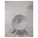 French Porcelain Romantic Scene Teacup