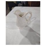 White Porcelain Decorative Pitcher