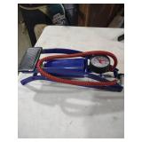 Blue Foot Pump with Pressure Gauge