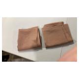 58 wide 62 nine brown sheer curtains