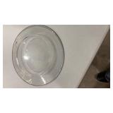 Clear Glass Serving Platter