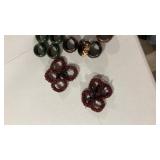 Wood and Beaded Pieces napkin holders