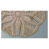 Handmade Cotton Lace Doily 9 inch