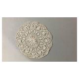 Handmade Cotton Lace Doily 10 inch