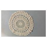 Handmade Cotton Lace Doily 10 inch