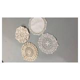 Handmade Cotton Lace Doilies 6 inch